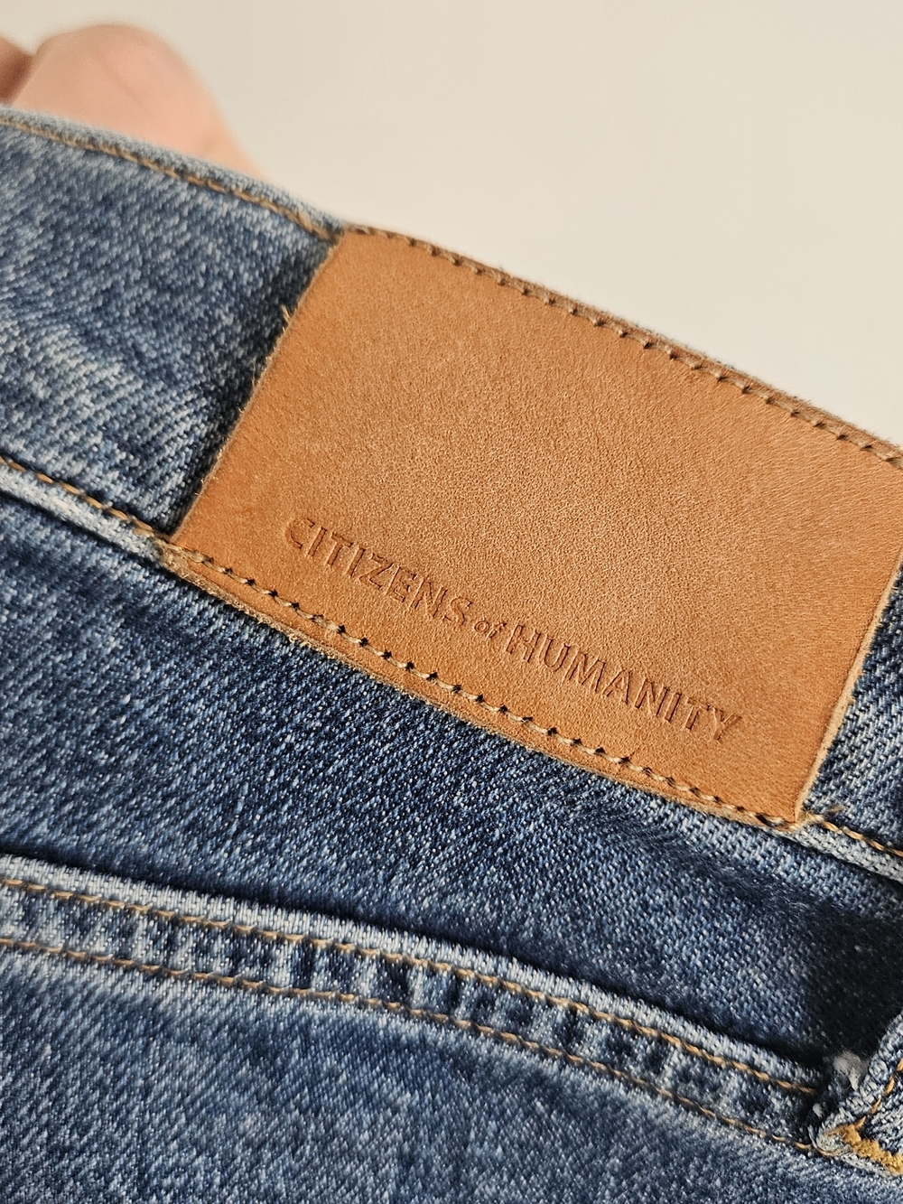 Citizens Of Humanity Charlotte High Rise Button Fly Denim Jeans Sz 29 - Picture 7 of 9